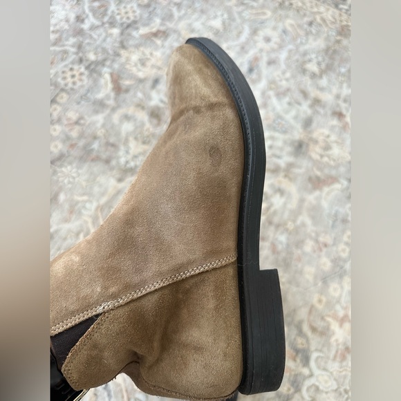 Zara Brown Suede Chukka Boots - Picture 2 of 5